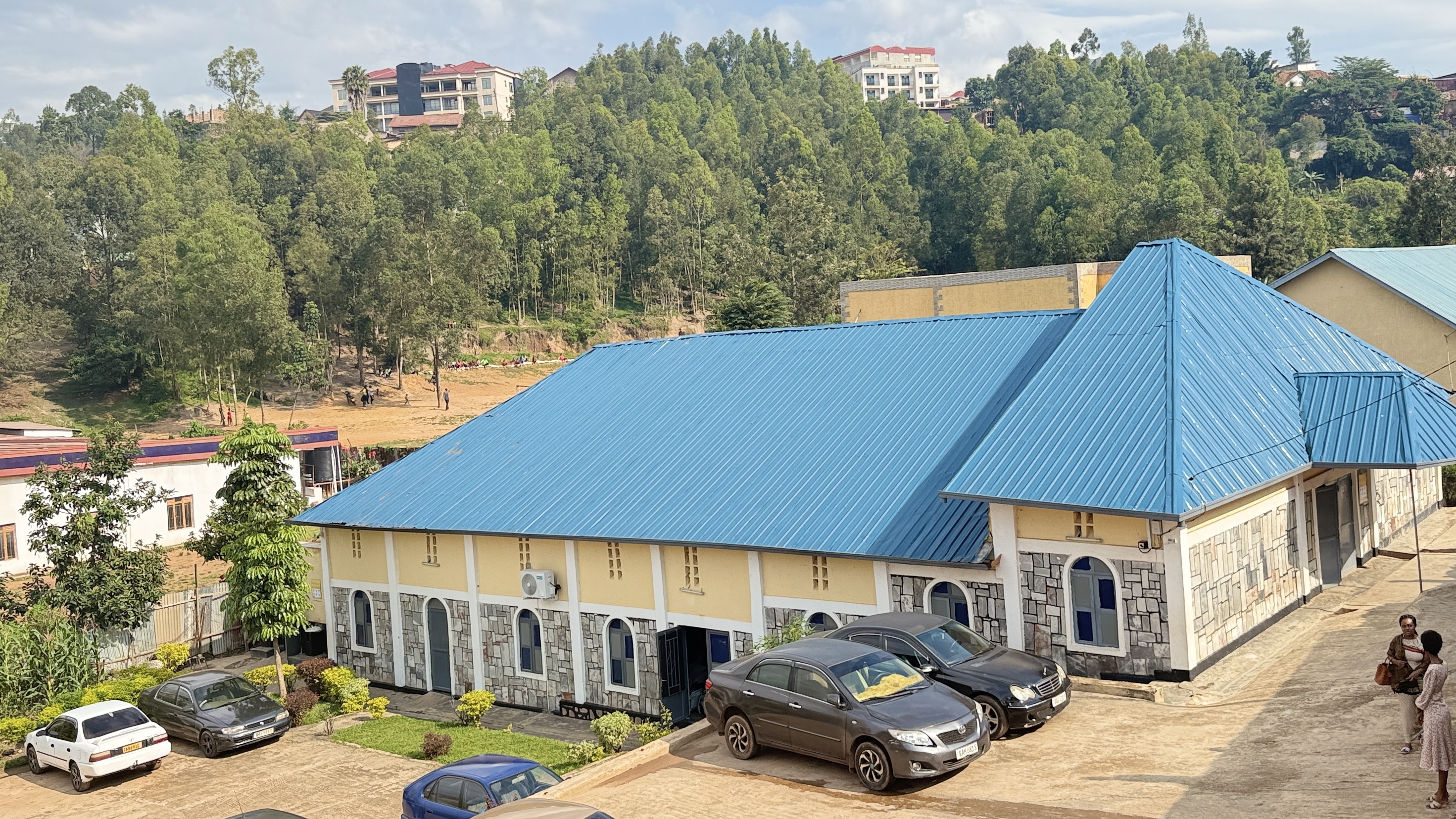 Revival Palace Community Church building exterior in Kigali, Rwanda